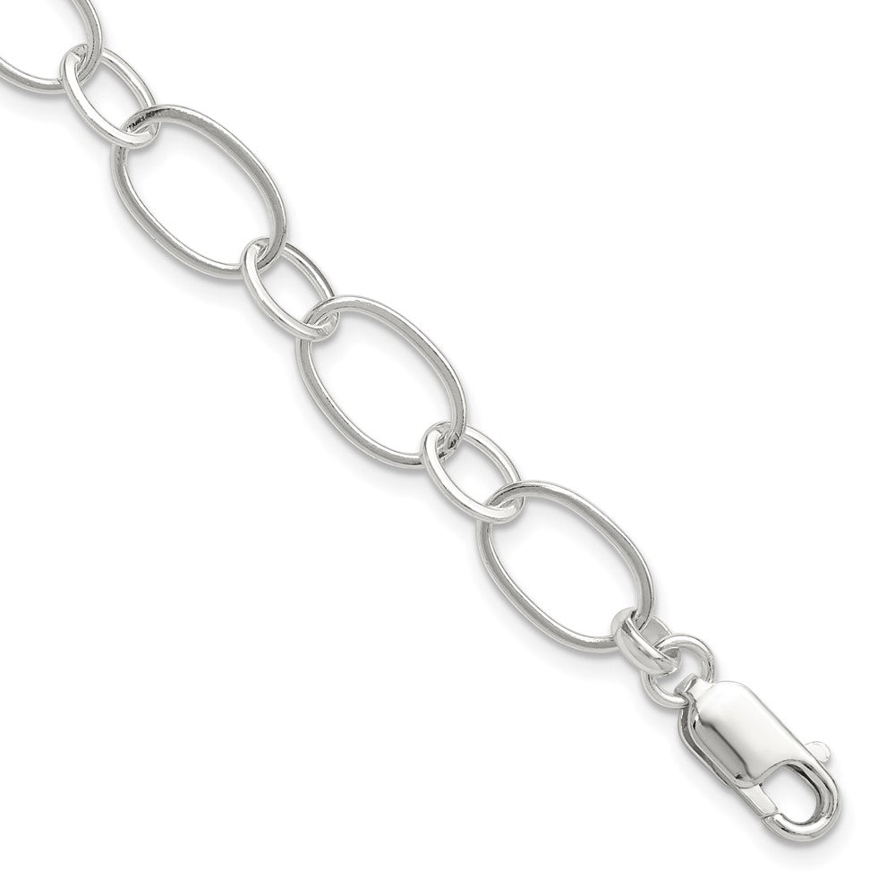 Polished;Lobster;Sterling silver