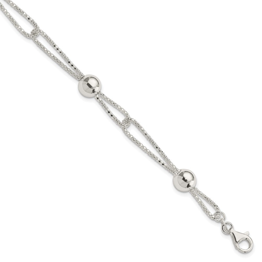 Sterling silver;Fancy lobster;Mesh