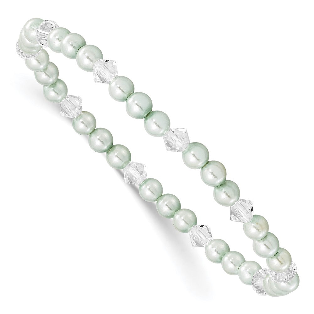 Crystal;Shell pearl;Stretch