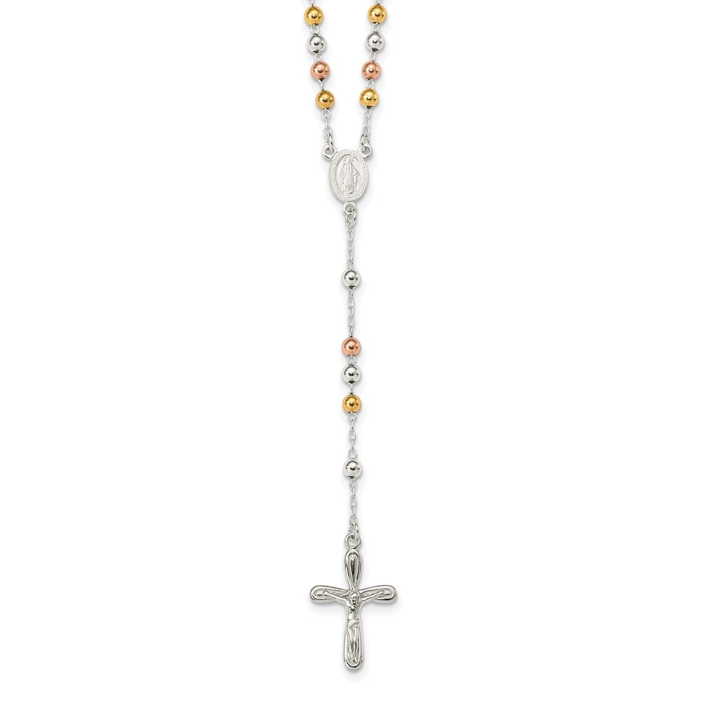 Polished;Spring Ring;Sterling silver;Beaded