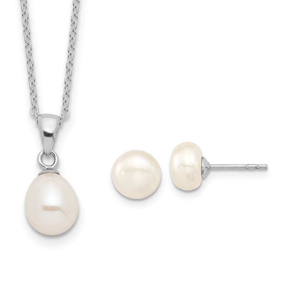 Polished;Post;Lobster;Sterling silver;Freshwater cultured pearl