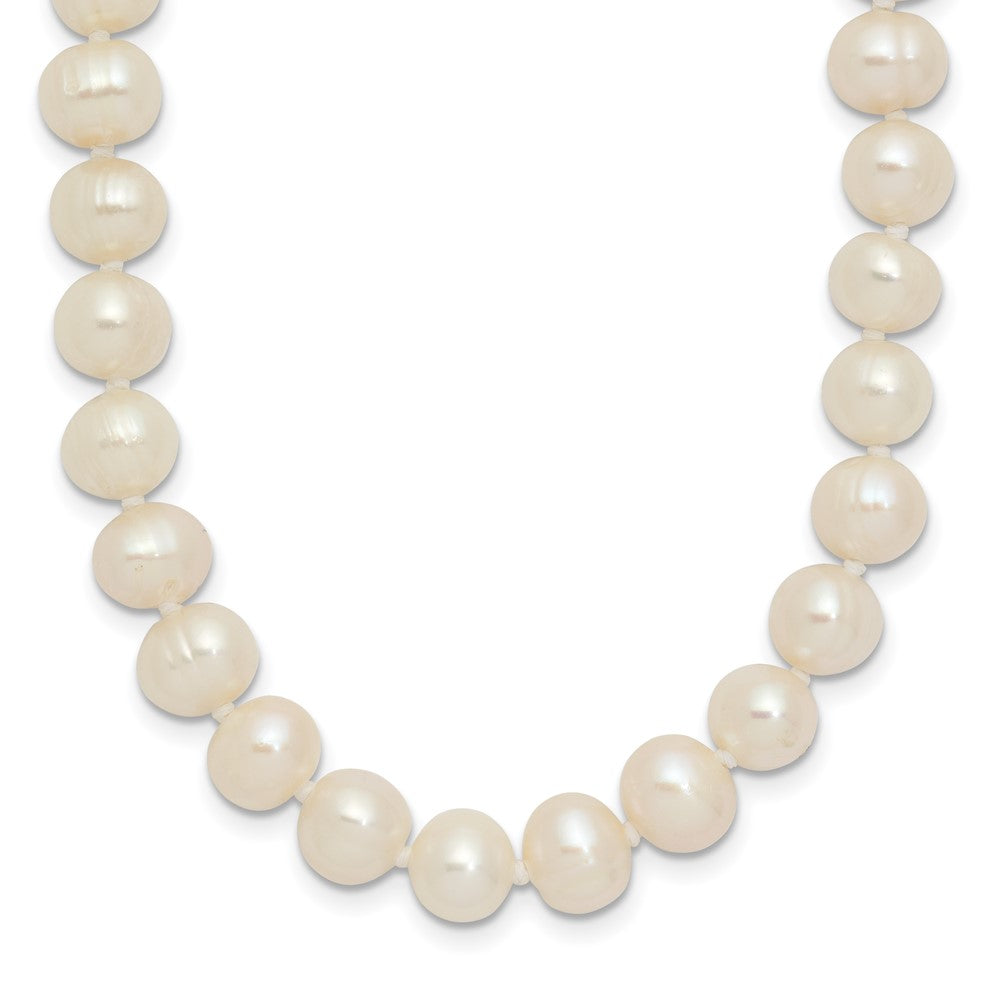 Polished;Sterling silver;Freshwater cultured pearl
