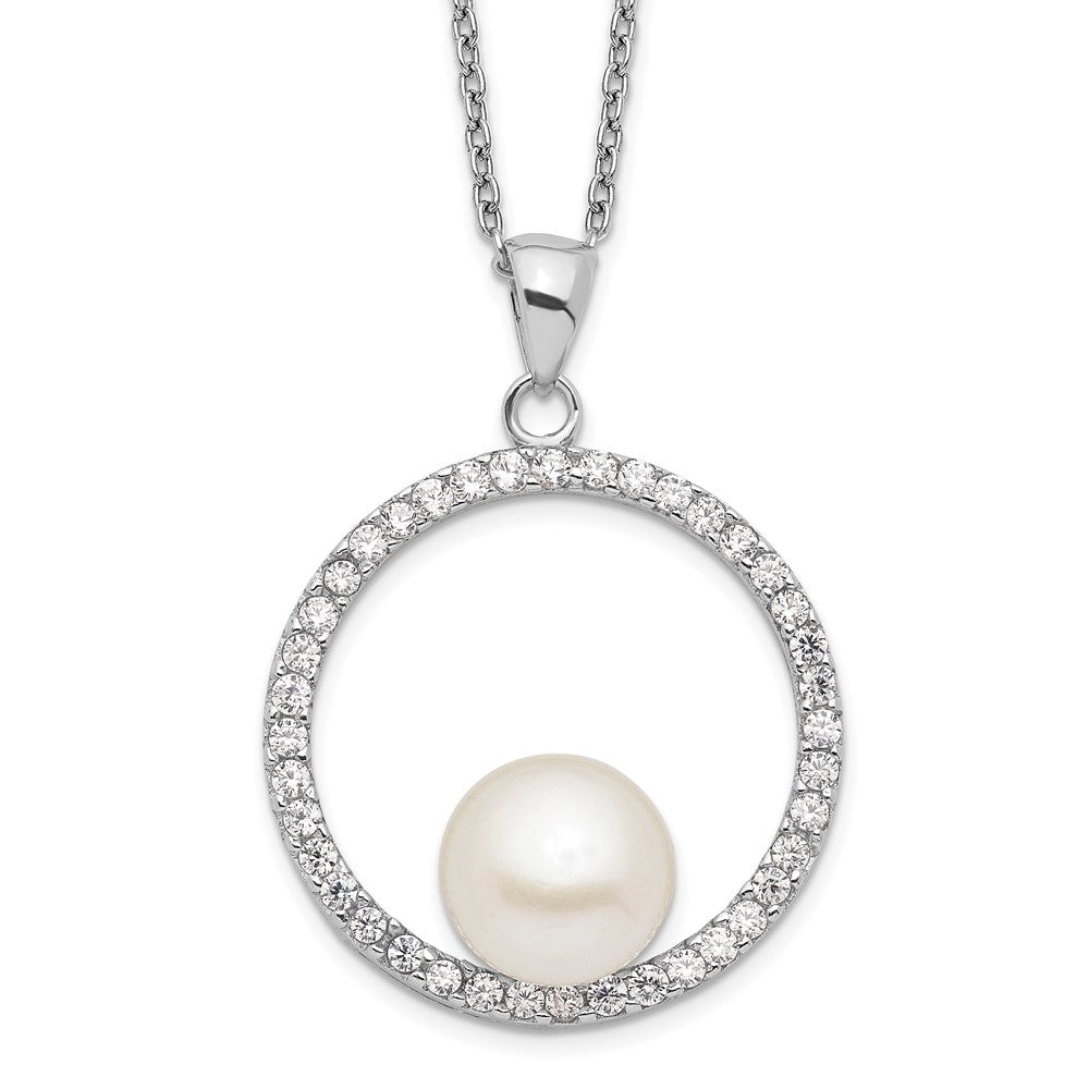 Polished;Lobster;Sterling silver;Freshwater cultured pearl;CZ