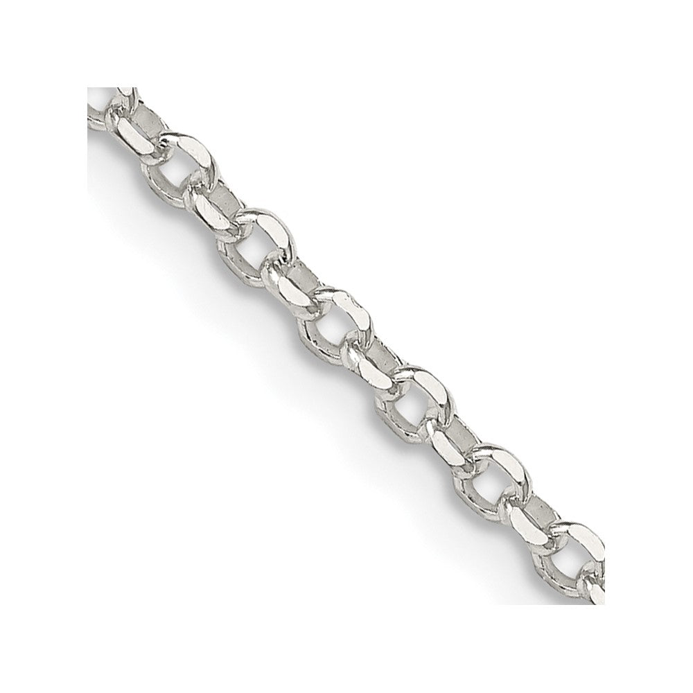 Diamond-cut;Polished;Spring Ring;Sterling silver