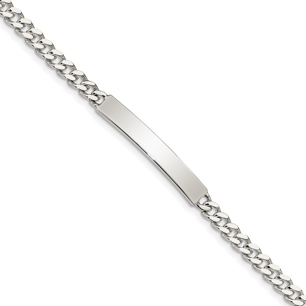 Casted;Polished;Engravable;Lobster;Sterling silver