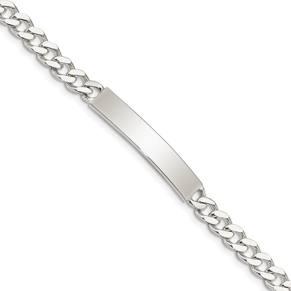 Casted;Polished;Engravable;Lobster;Sterling silver