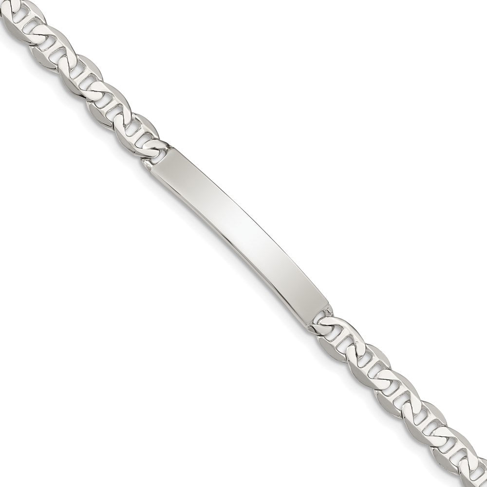 Casted;Polished;Engravable;Lobster;Sterling silver