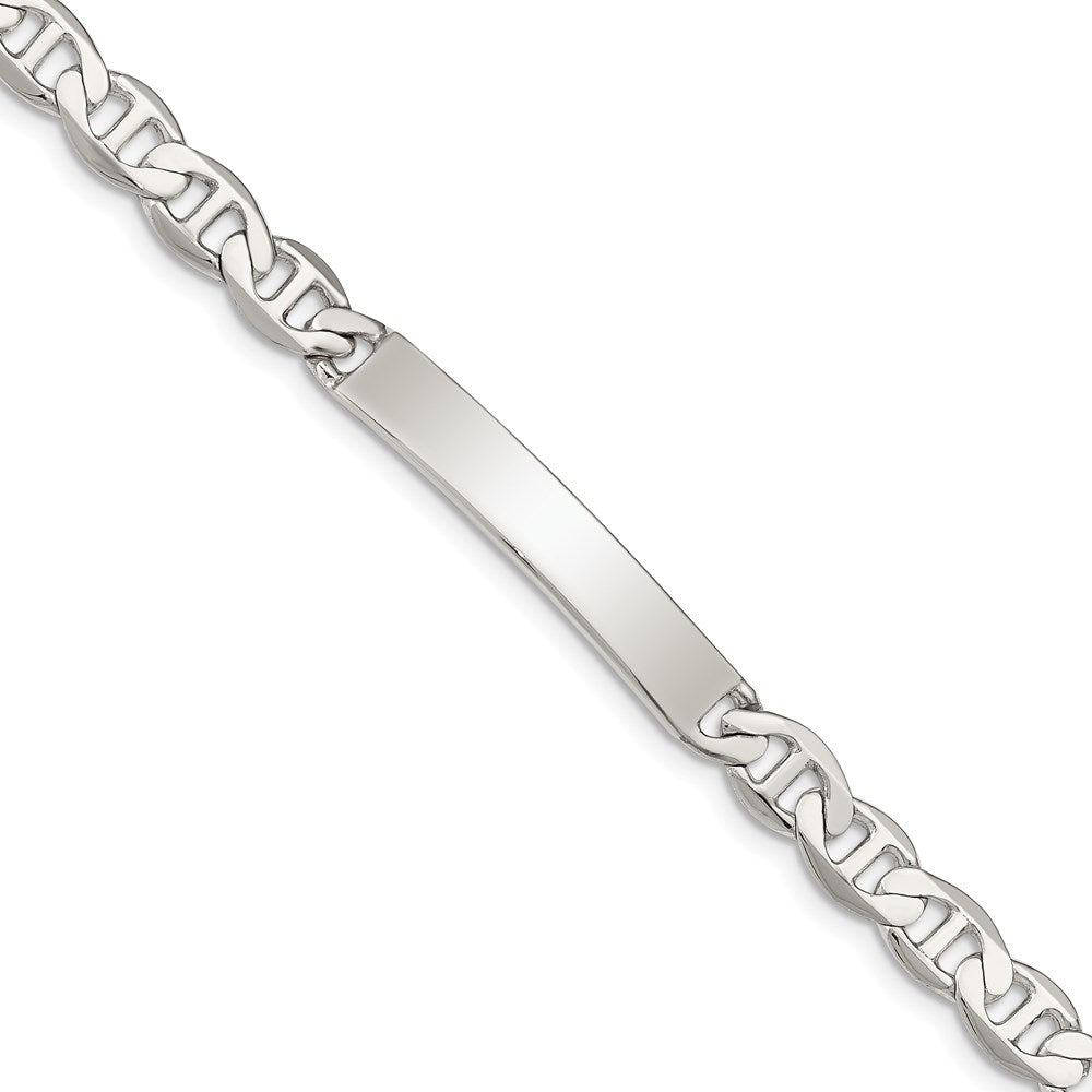 Casted;Polished;Engravable;Lobster;Sterling silver