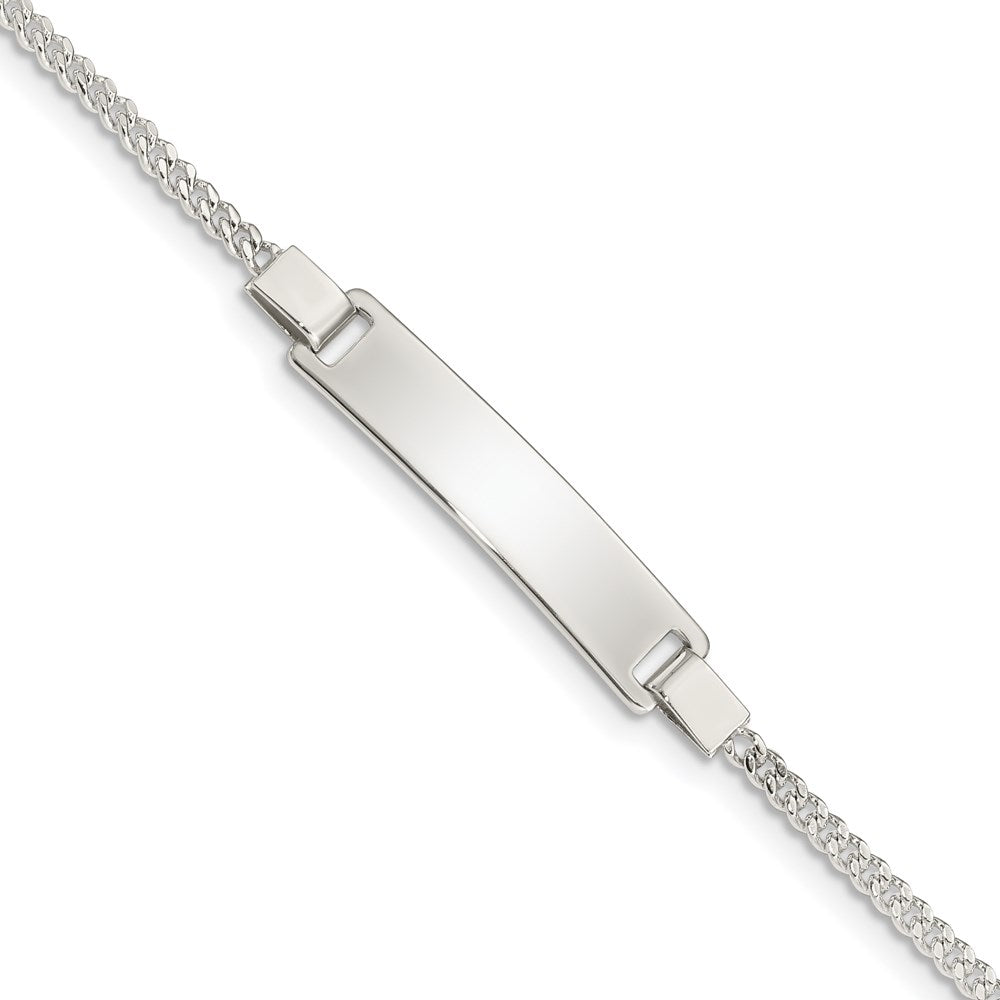 Engravable;Sterling silver;Fancy lobster;Adjustable