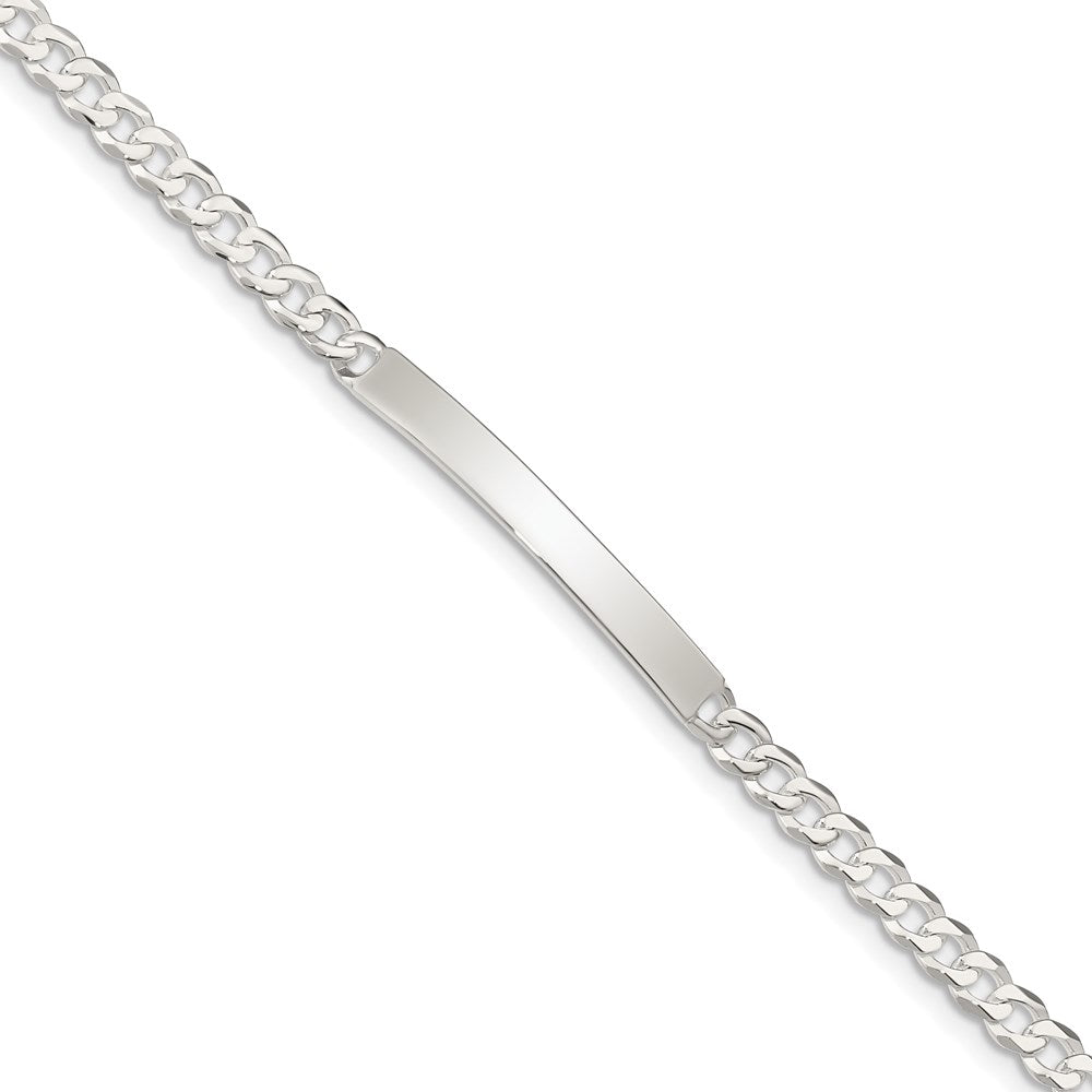 Polished;Engravable;Sterling silver;Fancy lobster