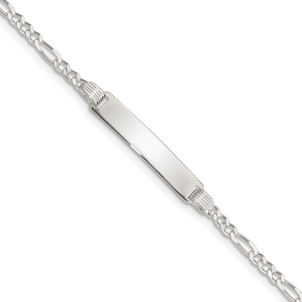 Casted;Polished;Engravable;Lobster;Sterling silver