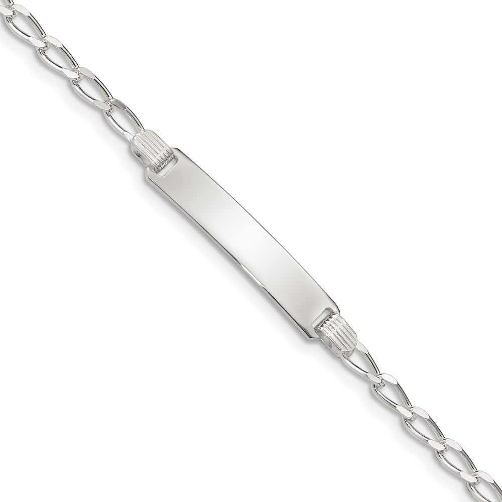 Casted;Polished;Engravable;Lobster;Sterling silver