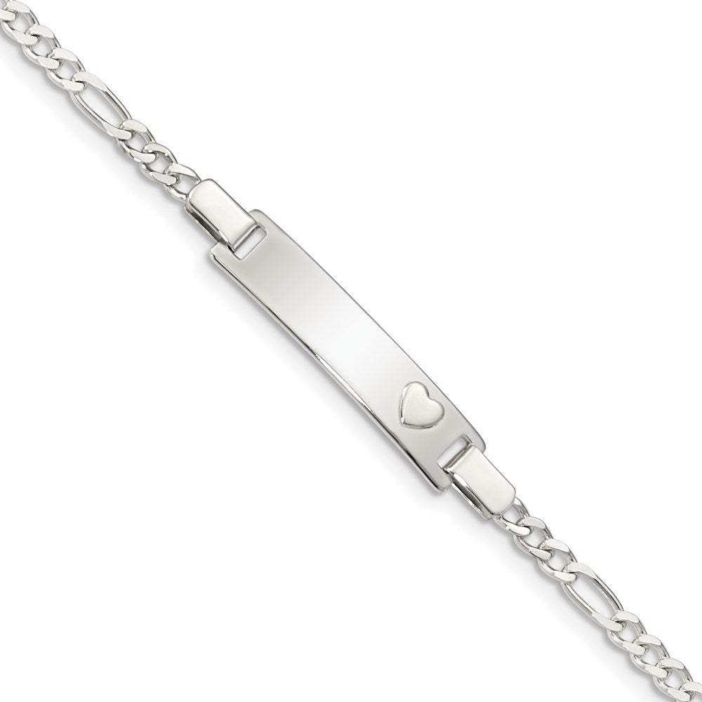 Casted;Polished;Engravable;Lobster;Sterling silver