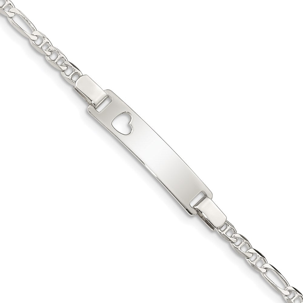 Casted;Polished;Engravable;Lobster;Sterling silver
