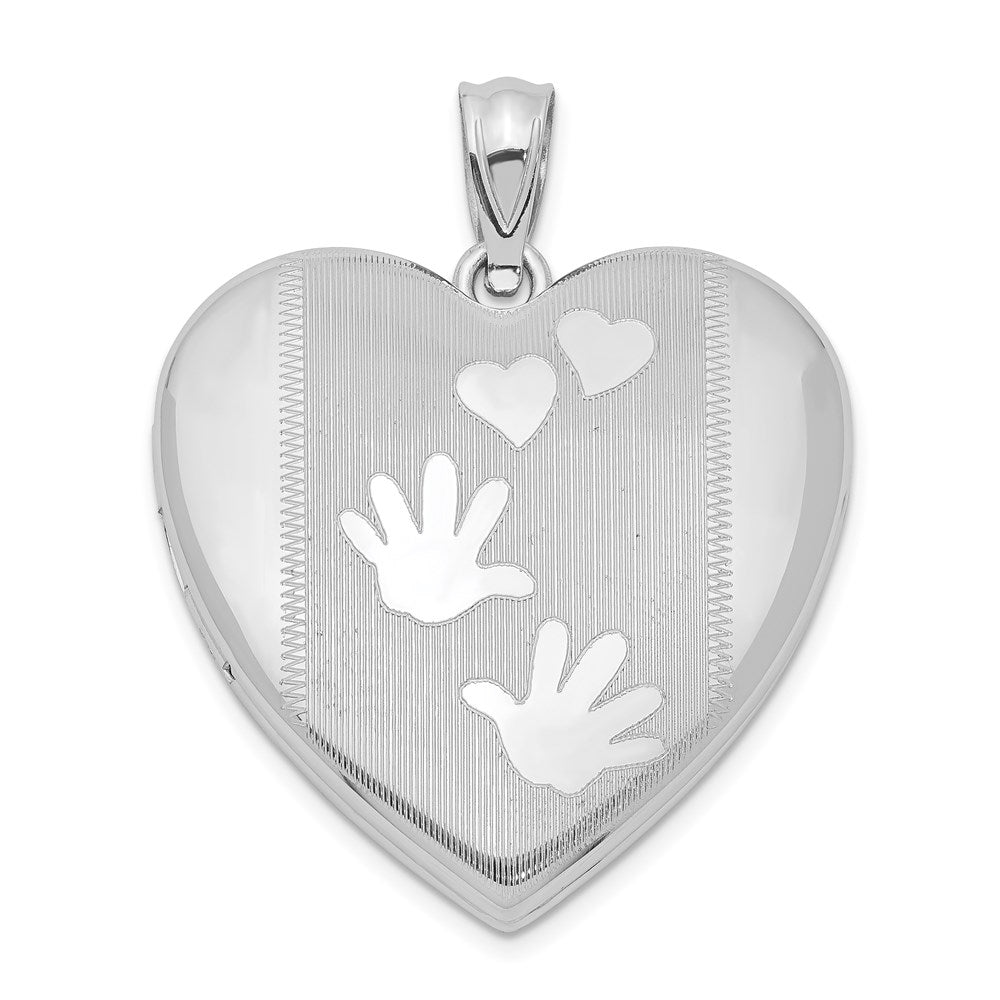 Engravable;Sterling silver;Not engraveable by QG;Polished & satin;Holds 2 photos