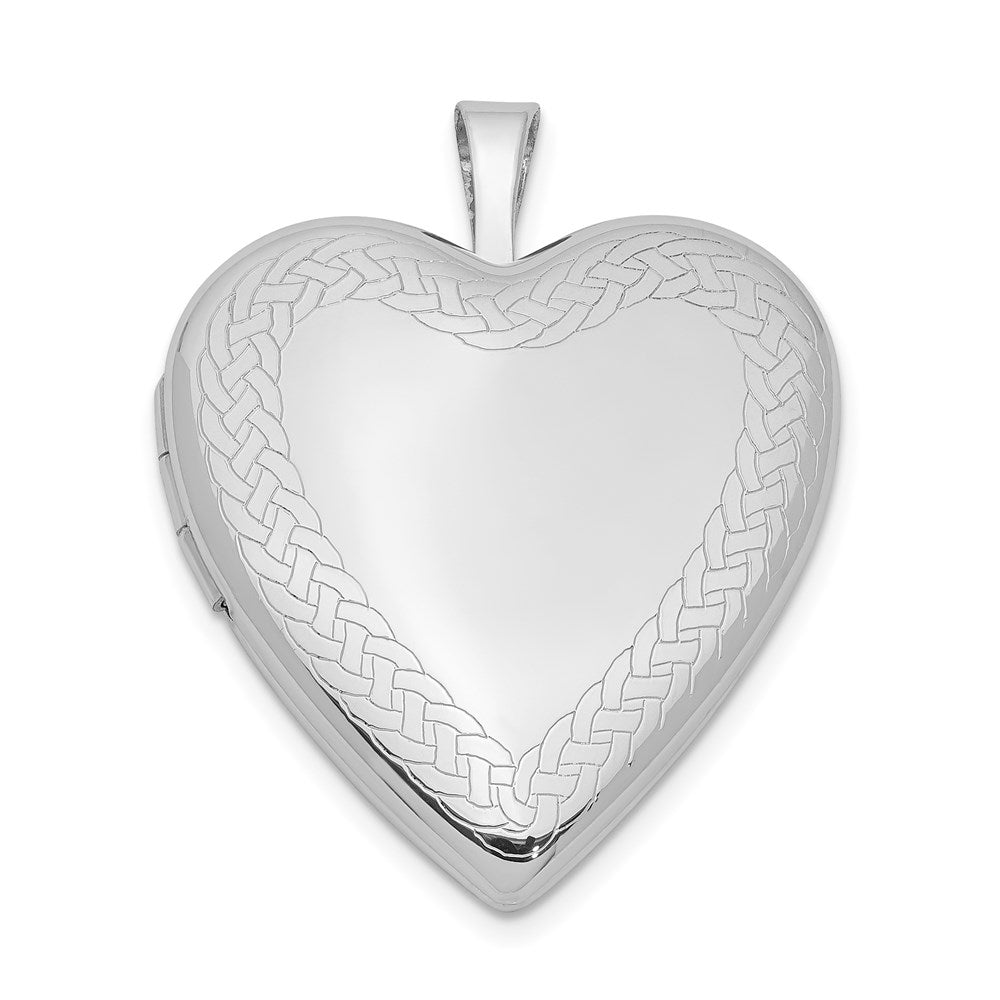 Polished;Engravable;Sterling silver;Not engraveable by QG;Holds 2 photos