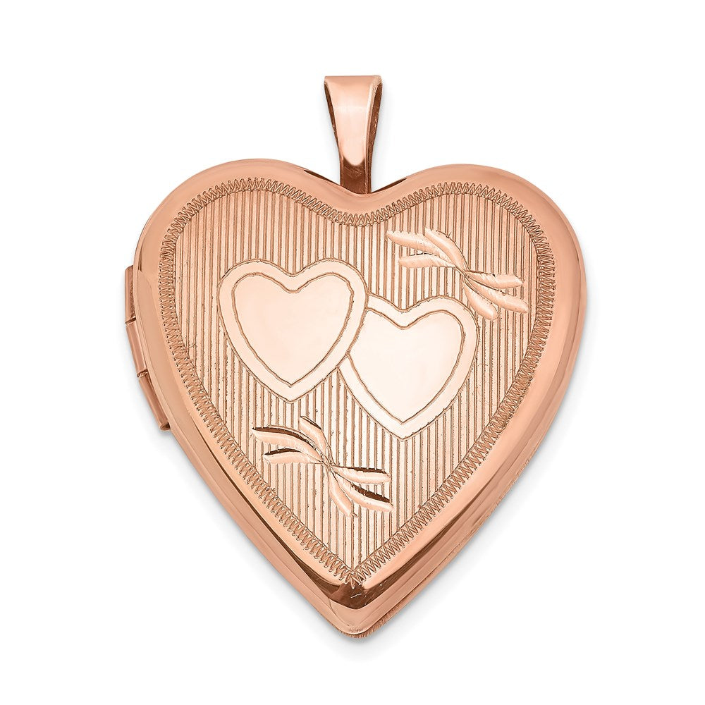 Polished;Engravable;Sterling silver;Not engraveable by QG;Rose gold-plated;20mm