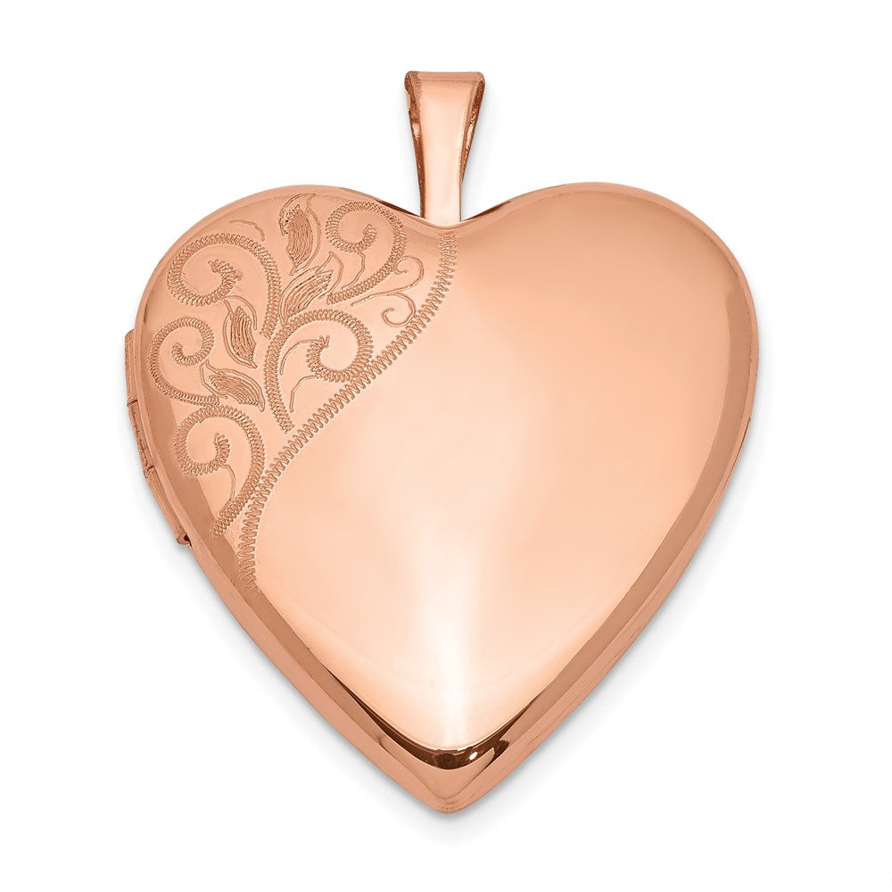 Polished;Engravable;Sterling silver;Not engraveable by QG;Rose gold-plated;20mm