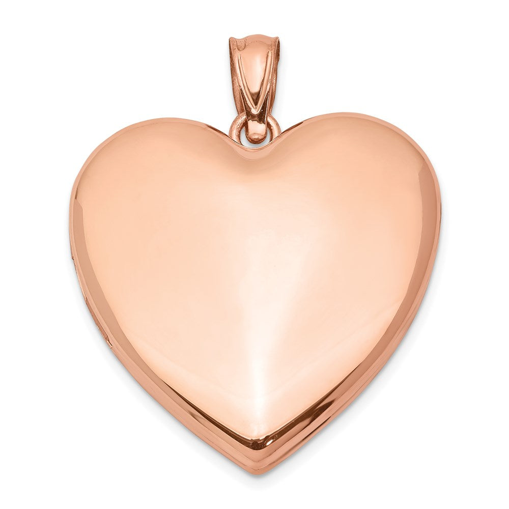 Polished;Engravable;Sterling silver;Not engraveable by QG;Rose gold-plated;24mm