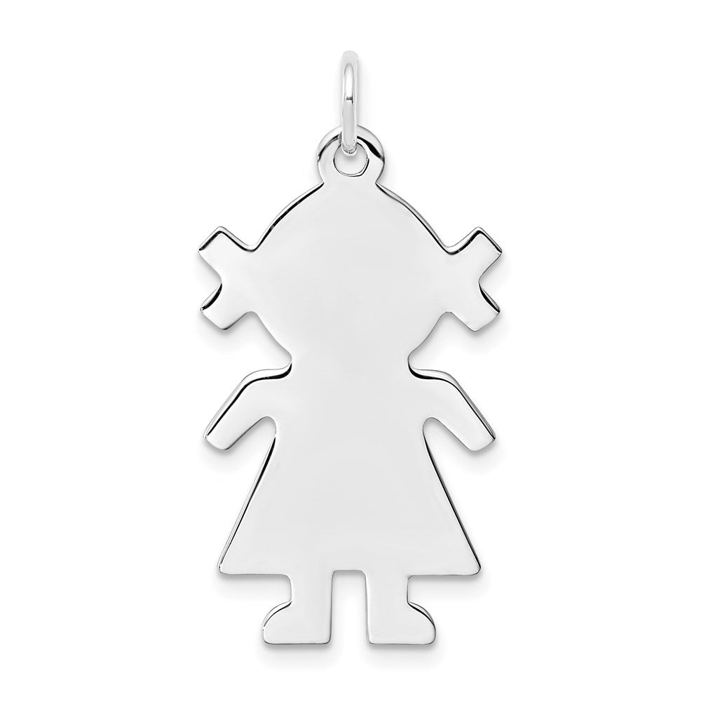 Polished;Engravable;Sterling silver;Flat;Fits up to 3mm