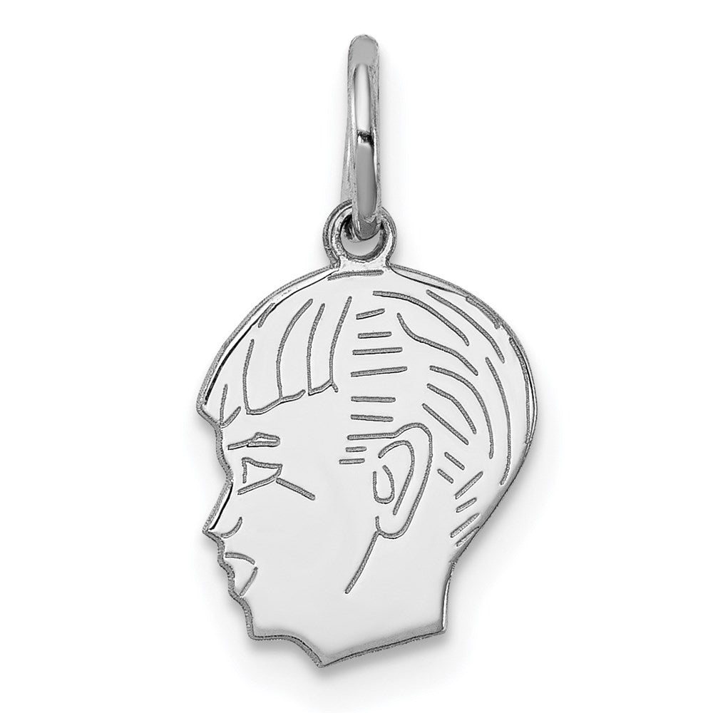 Polished;Flat back;Engravable;Sterling silver;Fits up to 3mm