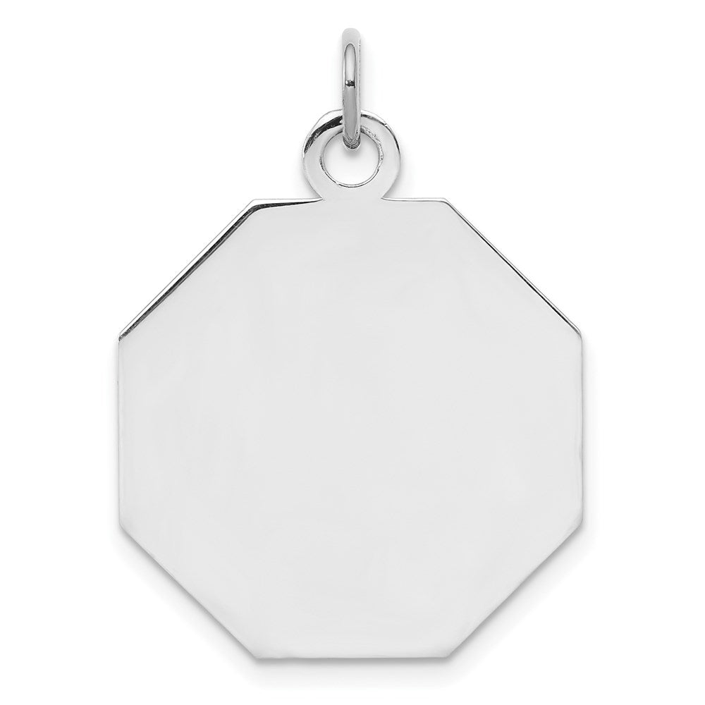 Polished;Engravable;Sterling silver