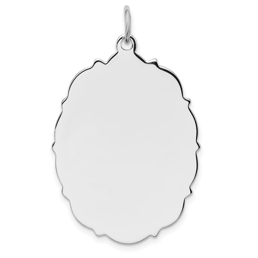 Polished;Engravable;Sterling silver