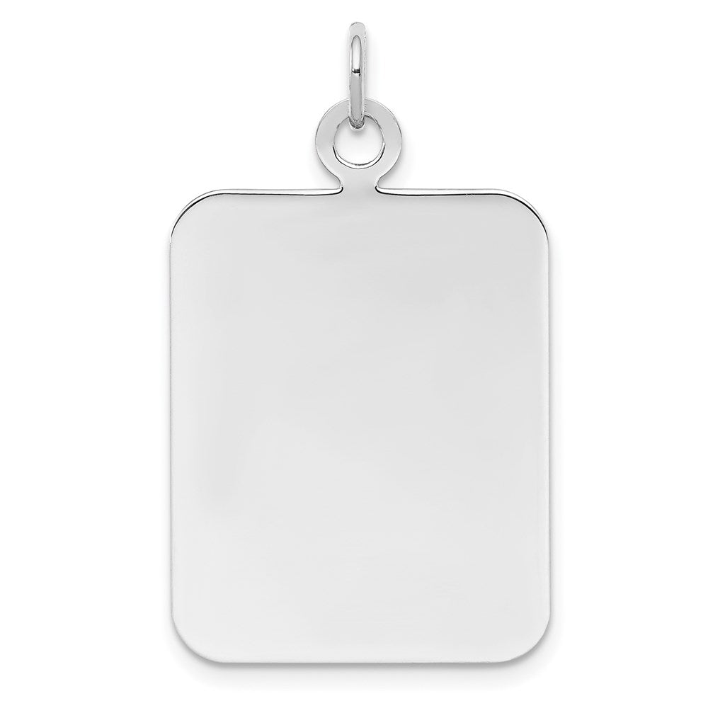 Polished;Engravable;Sterling silver