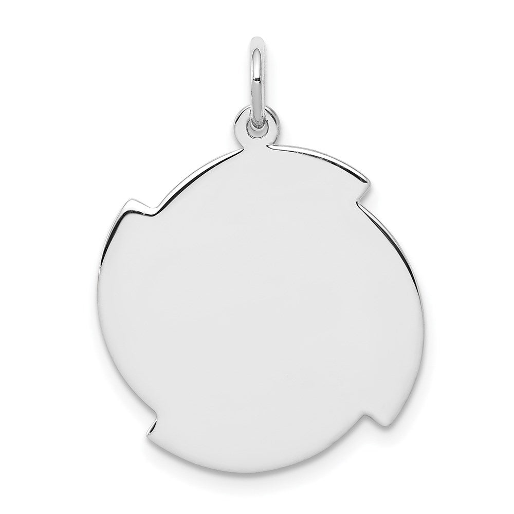 Polished;Engravable;Sterling silver;Fits up to 3mm