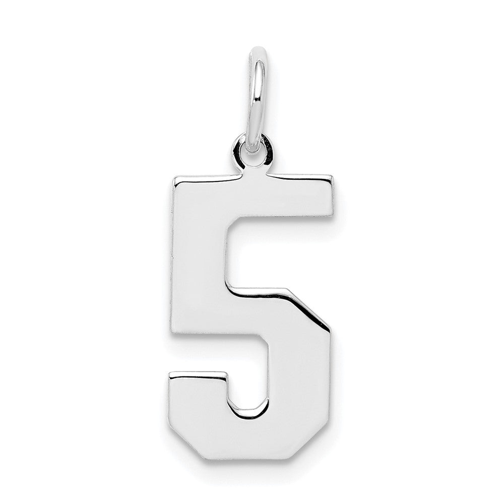 Solid;Casted;Polished;Sterling silver;Fits up to 3mm