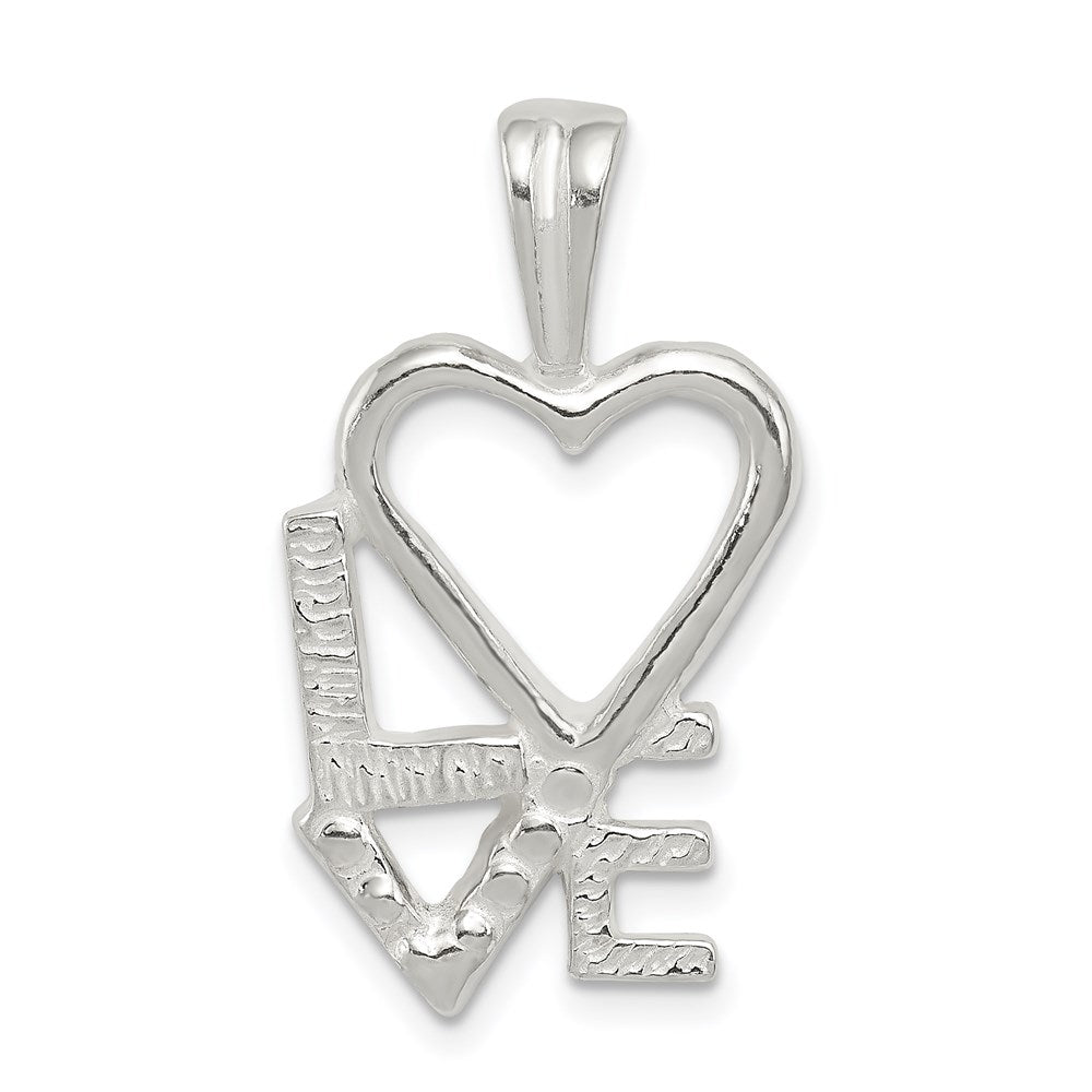 Polished;Sterling silver;Textured