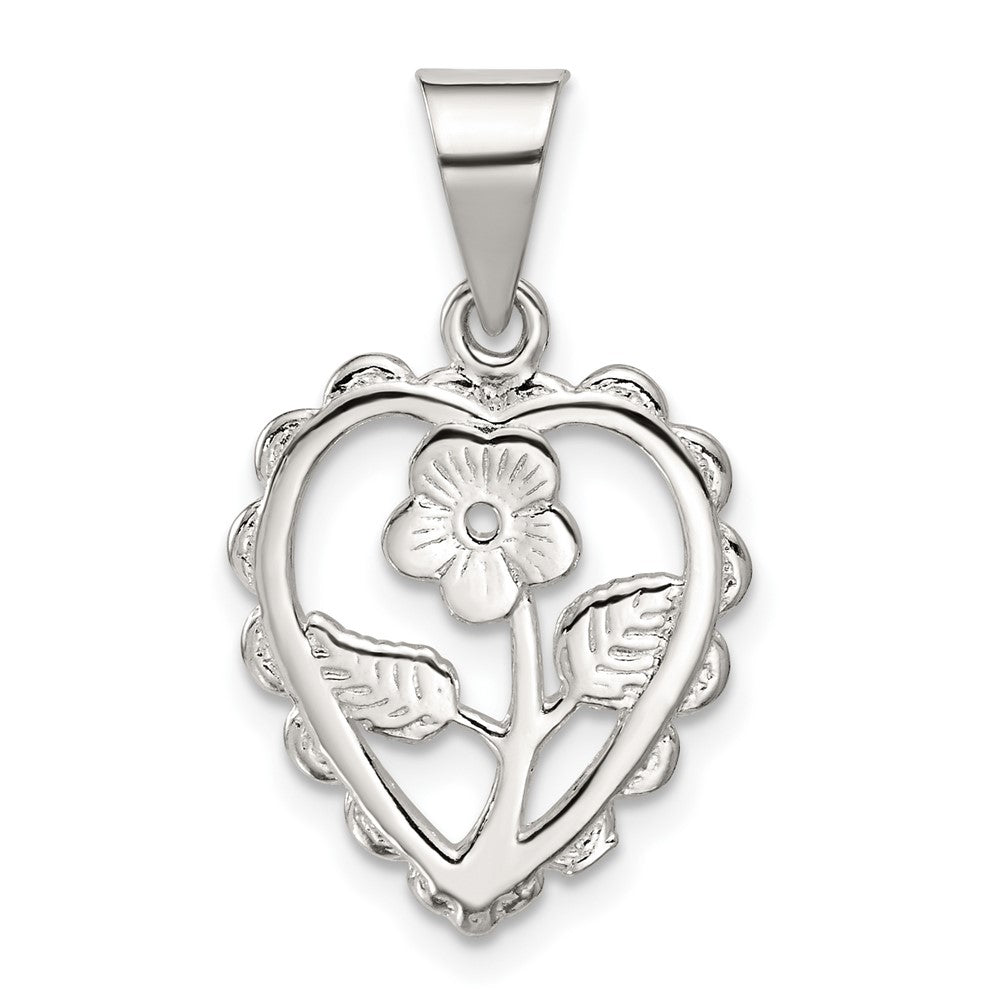 Polished;Sterling silver;Textured