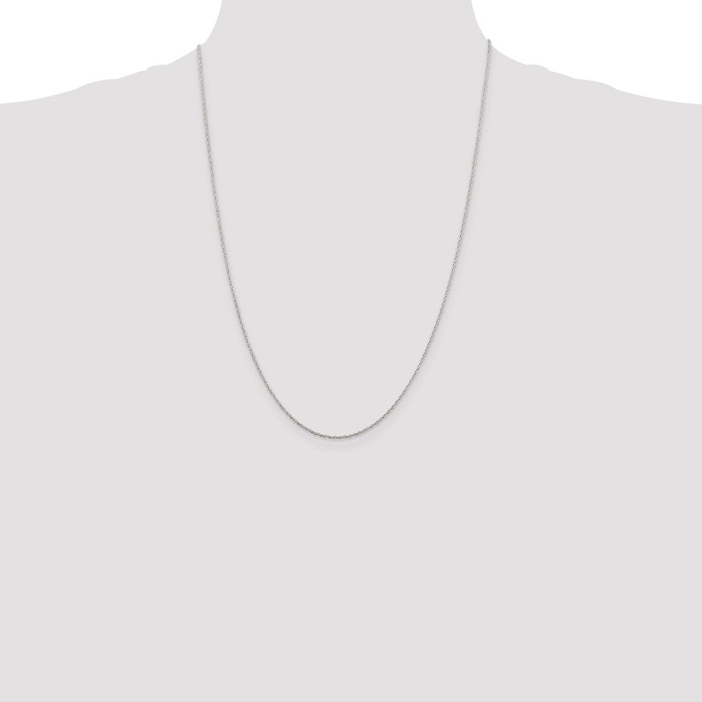 Sterling Silver 1.25mm Loose Rope Chain