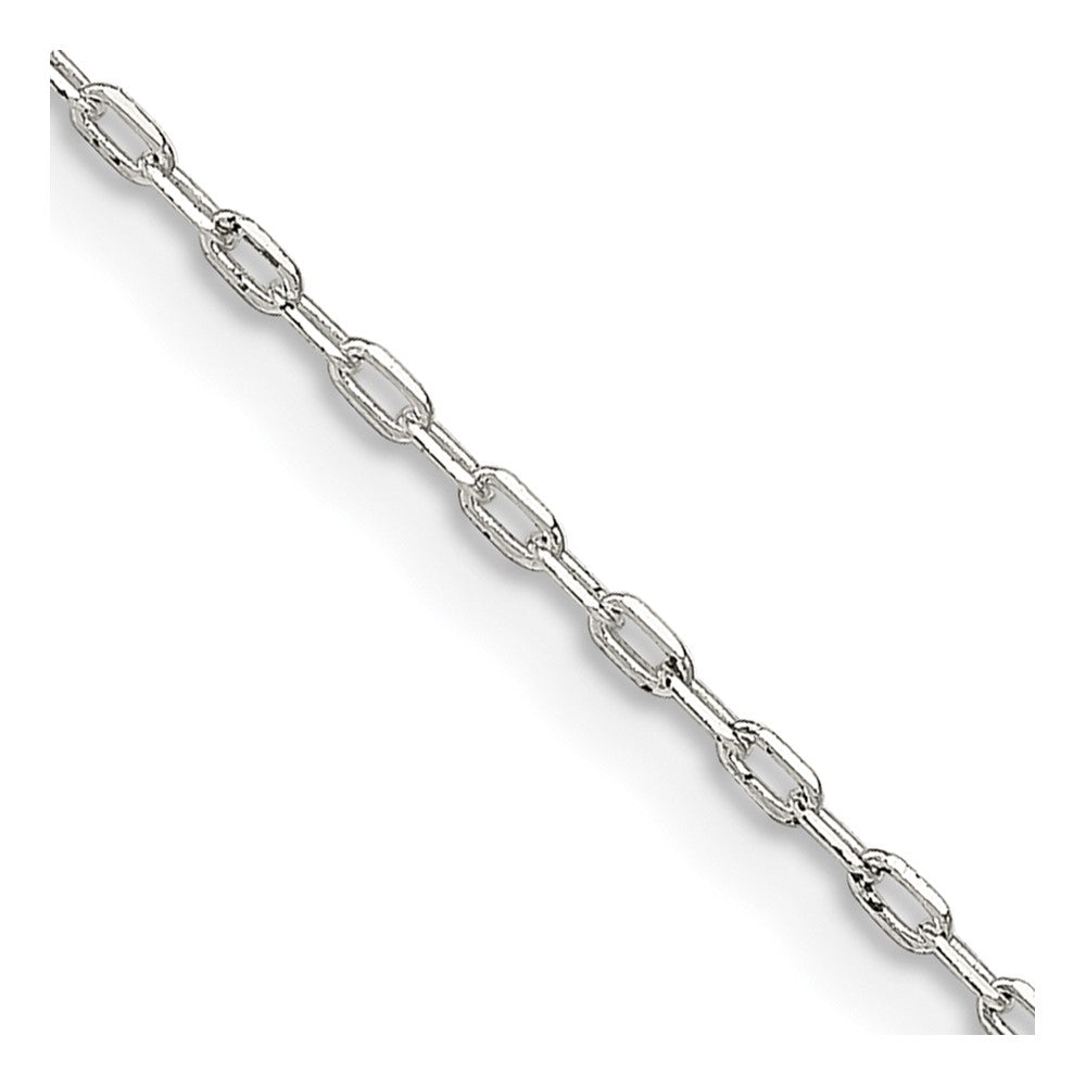 Spring Ring;Sterling silver;Cable chain