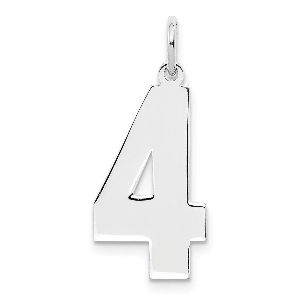 Solid;Casted;Polished;Sterling silver;Fits up to 3mm
