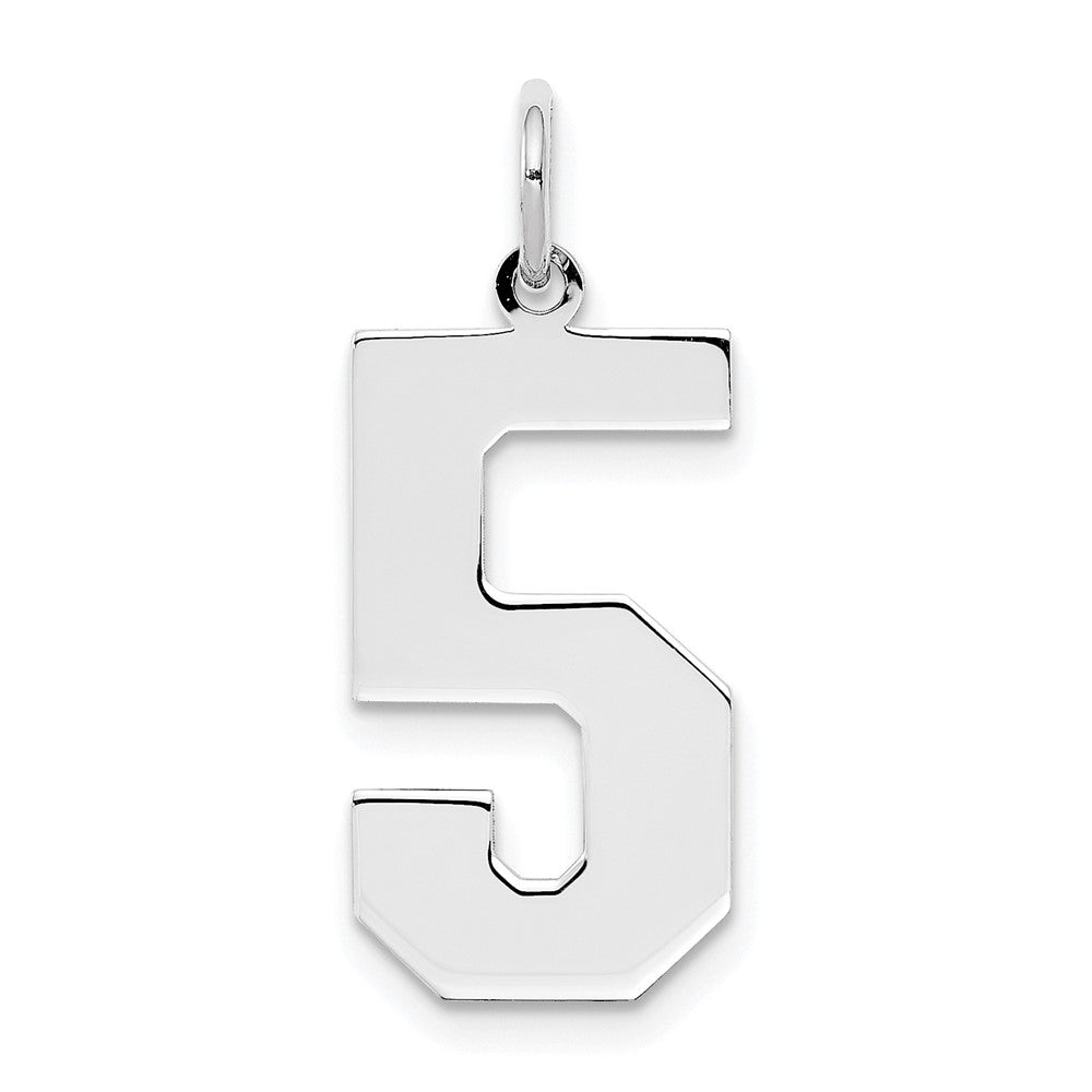 Solid;Casted;Polished;Sterling silver;Fits up to 3mm