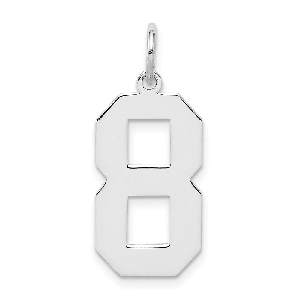 Solid;Casted;Polished;Sterling silver;Fits up to 3mm