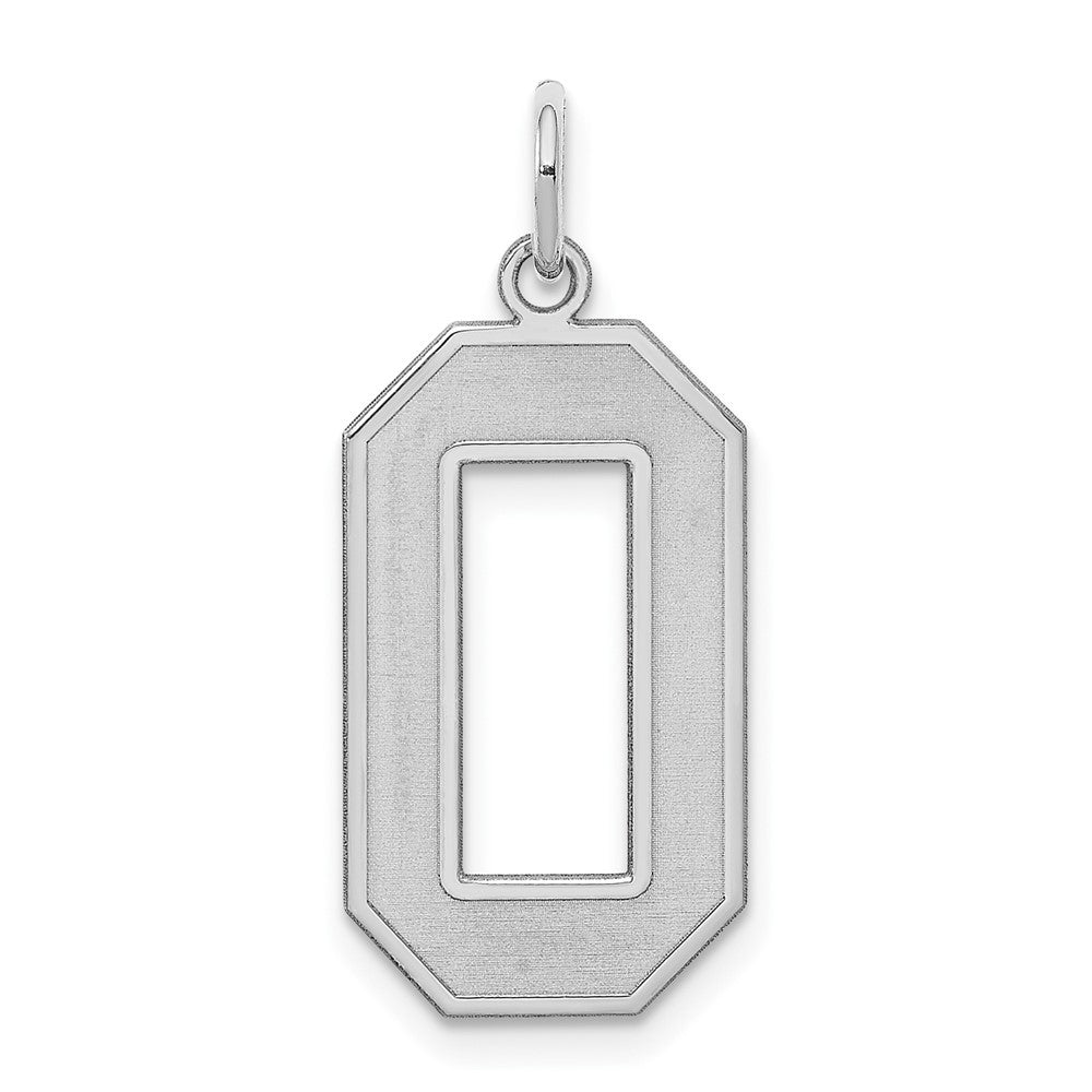 Solid;Casted;Sterling silver;Polished & satin;Fits up to 3mm