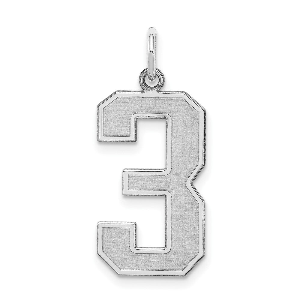 Solid;Casted;Sterling silver;Polished & satin;Fits up to 3mm