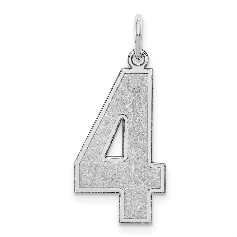 Solid;Casted;Sterling silver;Polished & satin;Fits up to 3mm