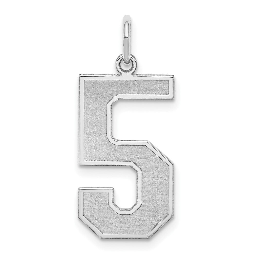 Solid;Casted;Sterling silver;Polished & satin;Fits up to 3mm