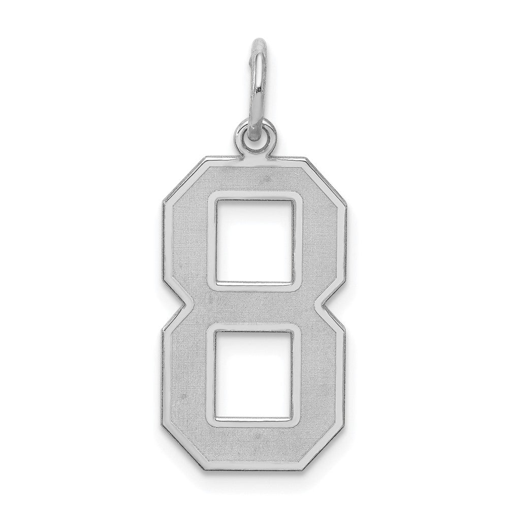 Solid;Casted;Sterling silver;Polished & satin;Fits up to 3mm