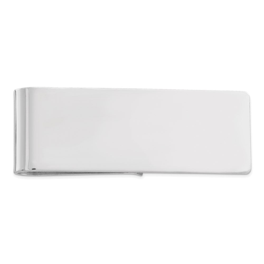 Solid;Polished;Flat back;Engravable;Sterling silver