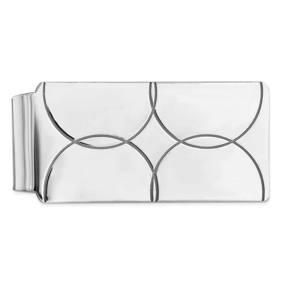 Solid;Polished;Engravable;Sterling silver