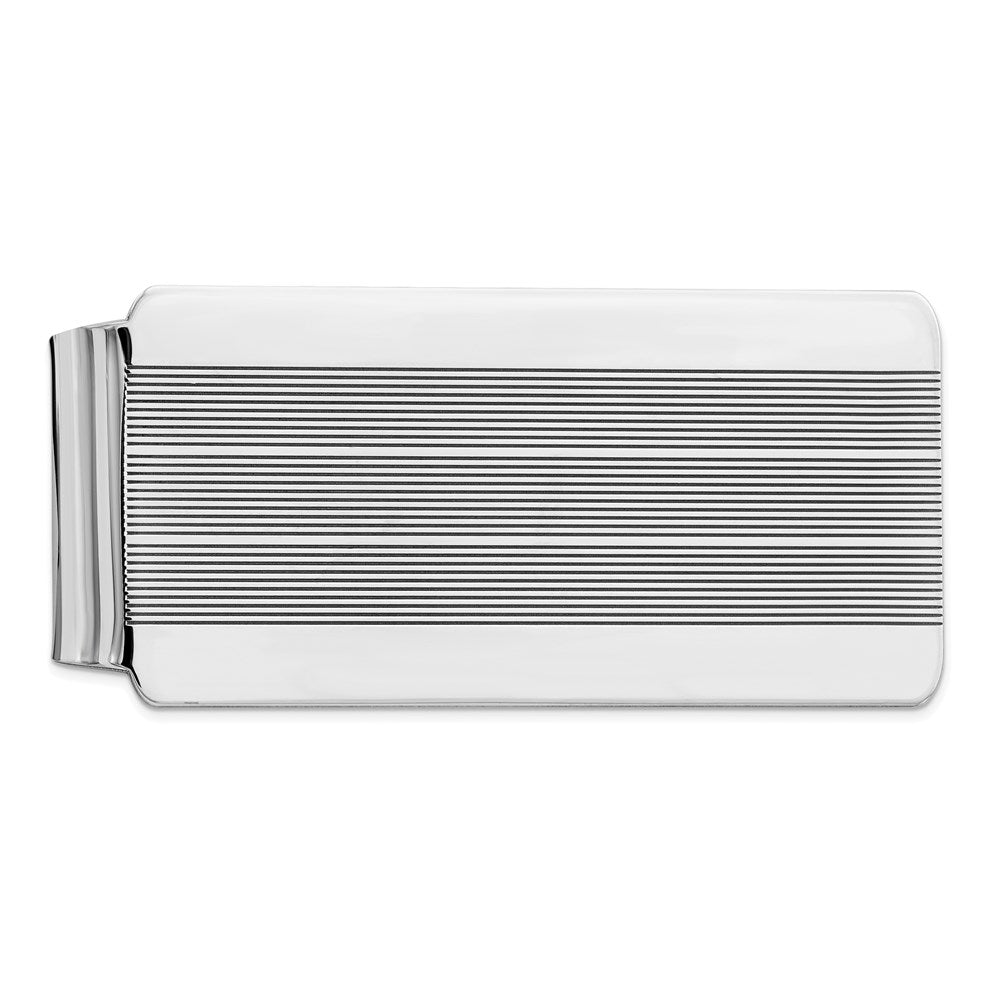 Solid;Polished;Engravable;Sterling silver