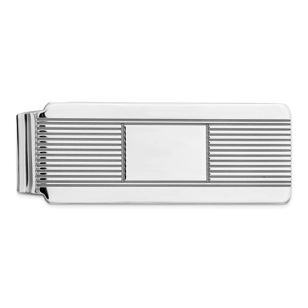 Solid;Polished;Engravable;Sterling silver