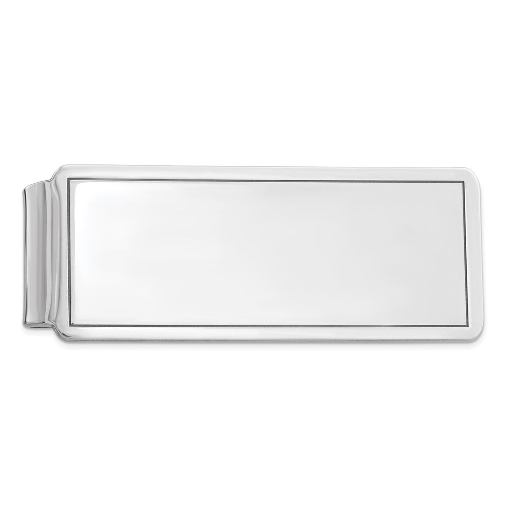 Solid;Polished;Engravable;Sterling silver