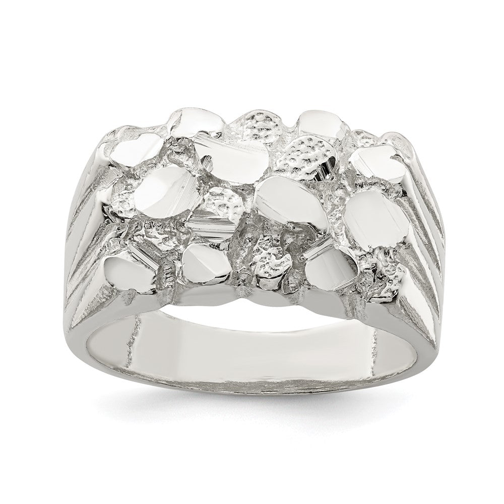 Casted;Polished;Sterling silver