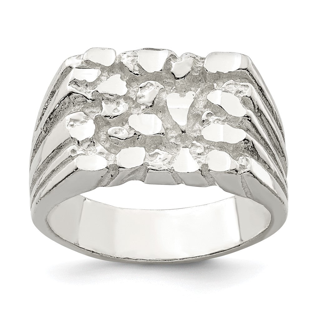 Casted;Polished;Sterling silver