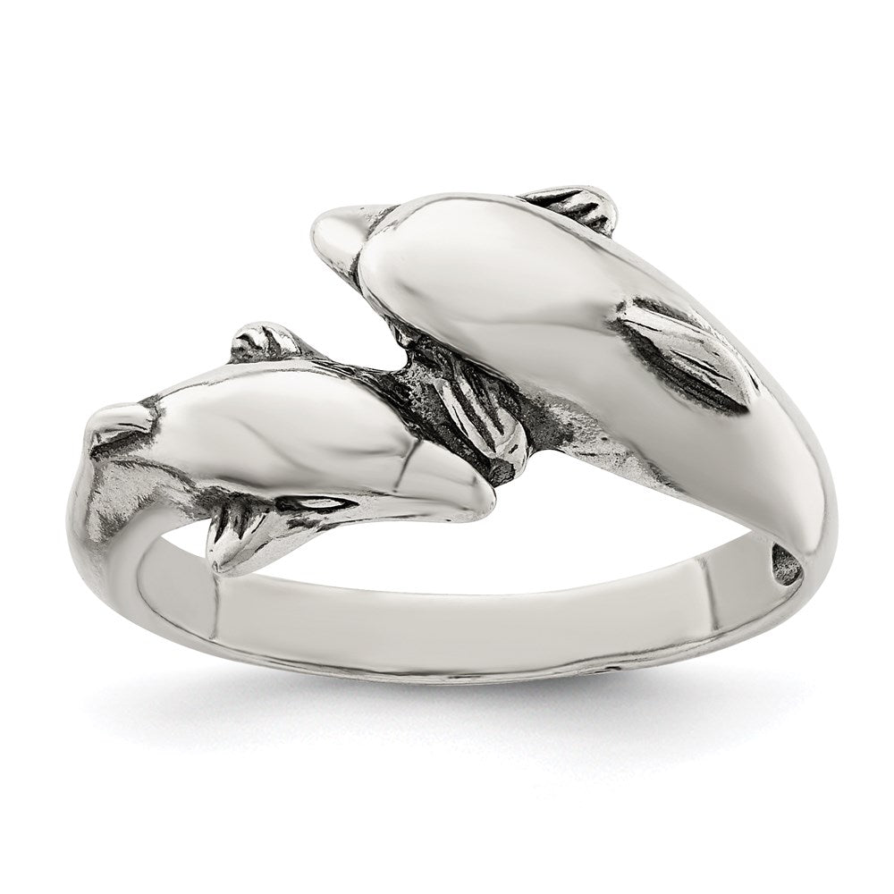 Solid;Casted;Polished;Antique finish;Sterling silver